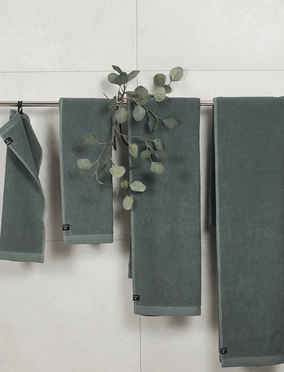 Håndklæder<Himla Lina towel Jade