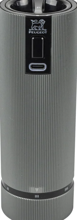 Køkkenartikler<Peugeot Line Elektrisk Peberkværn Aluminium carbon