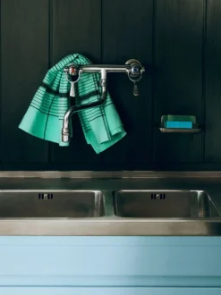 Tekstiler Til Køkkenet<Hay Linear Tea Towel-W52 x L80-Green