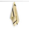 Tekstiler Til Køkkenet<Hay Linear Tea Towel-W52 x L80-Soft yel