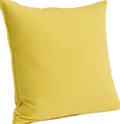 Puder<Hay Linen Cushion-60 x 60-Lemon yellow