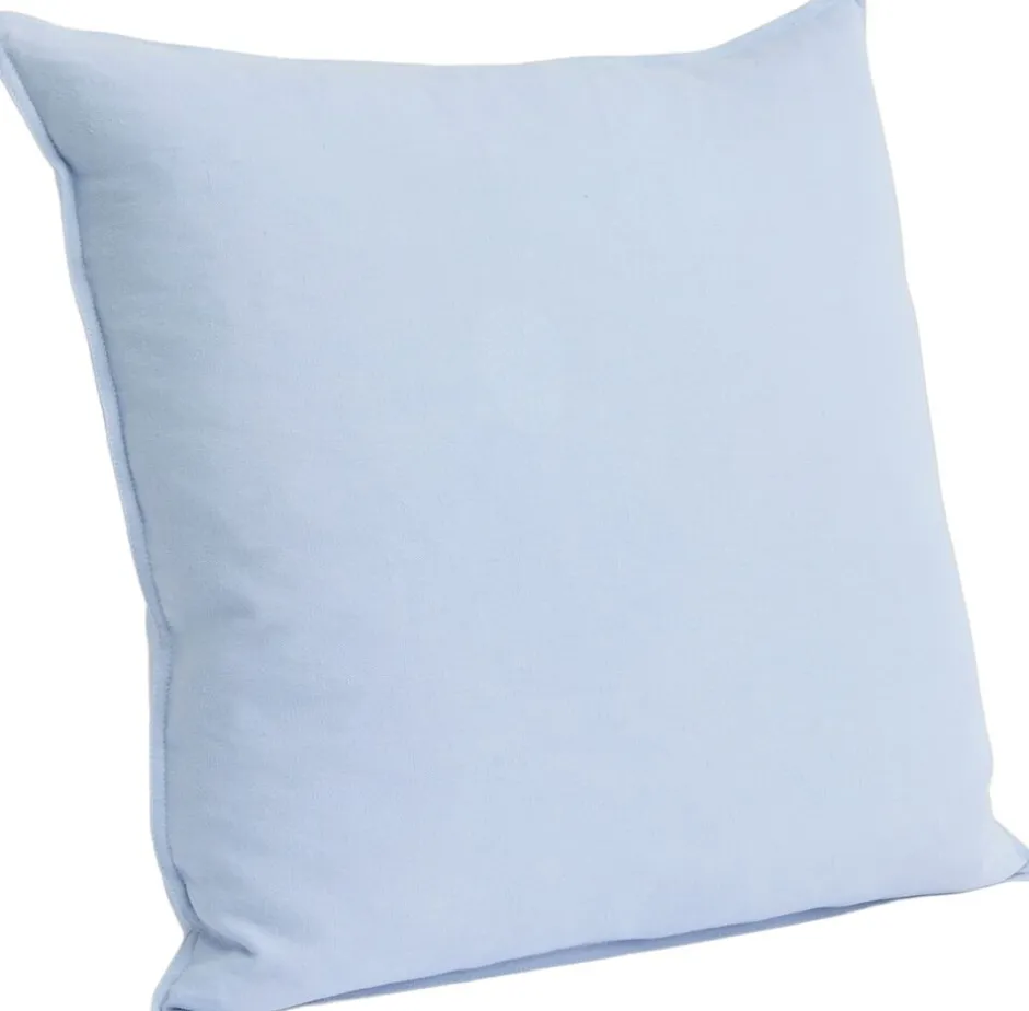 Puder<Hay Linen Cushion-60 x 60-Light blue