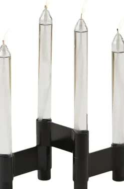 Adventsstager<Studio About LINK, CANDLE HOLDER, BLACK ANODIZED, 11060B