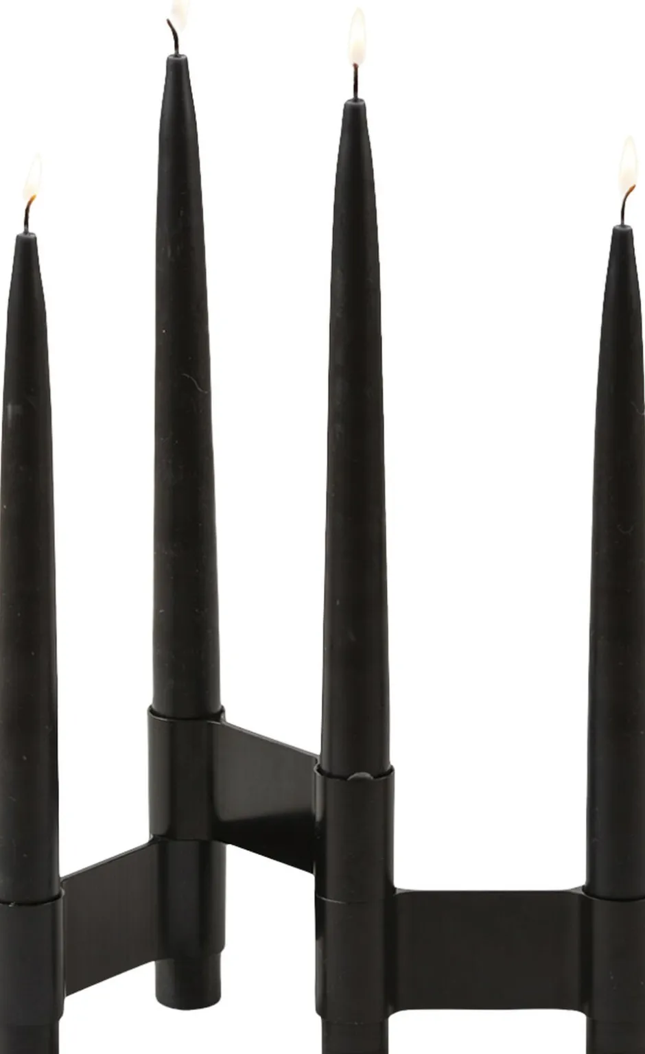 Adventsstager<Studio About LINK, CANDLE HOLDER, BLACK ANODIZED, 11060B
