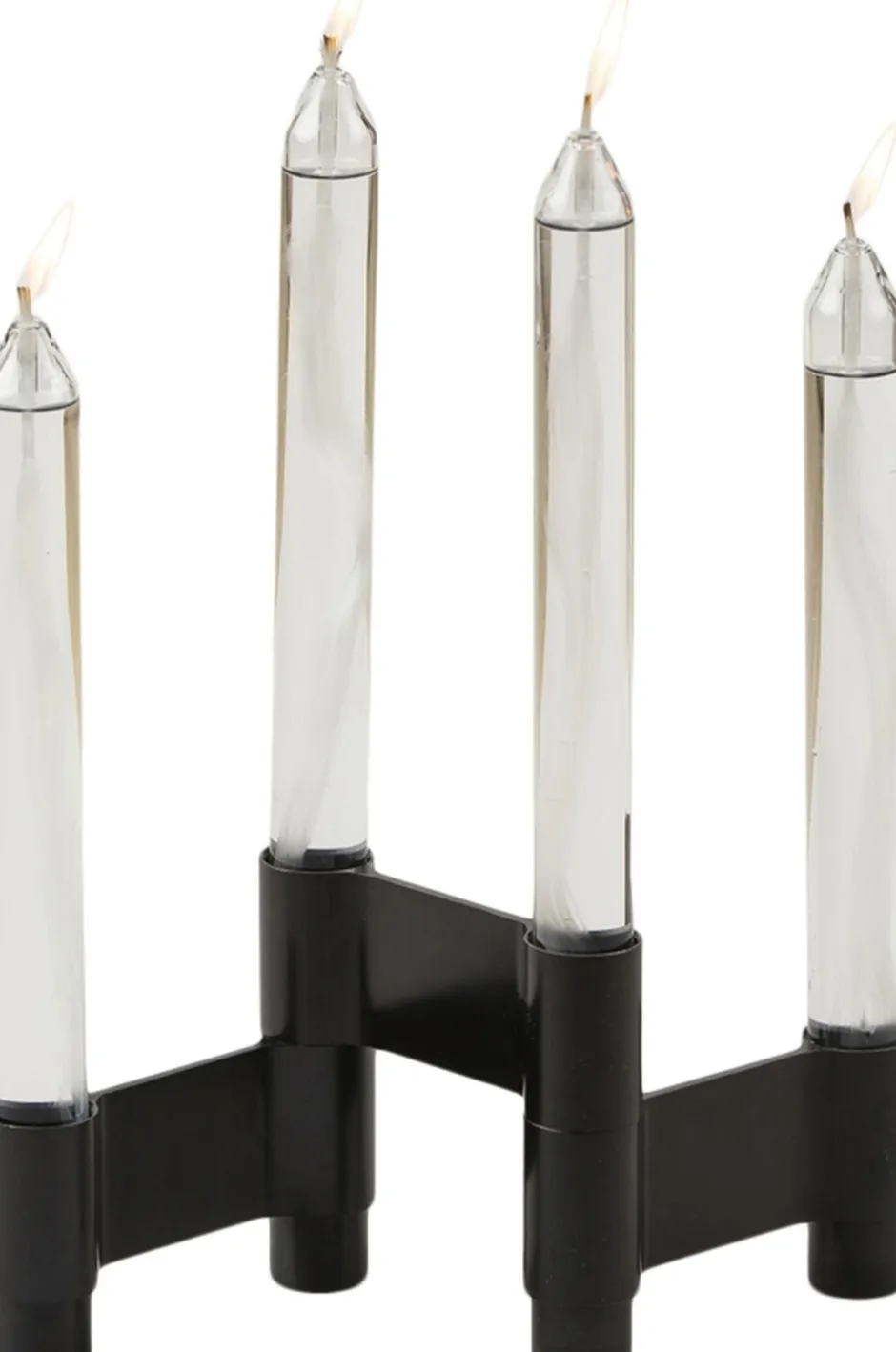 Adventsstager<Studio About LINK, CANDLE HOLDER, BLACK ANODIZED, 11060B