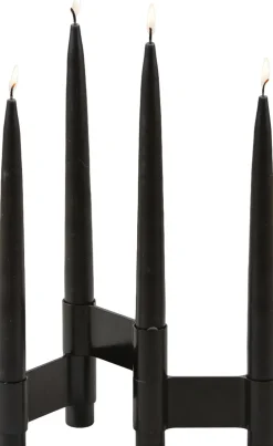Adventsstager<Studio About LINK, CANDLE HOLDER, BLACK ANODIZED, 11060B