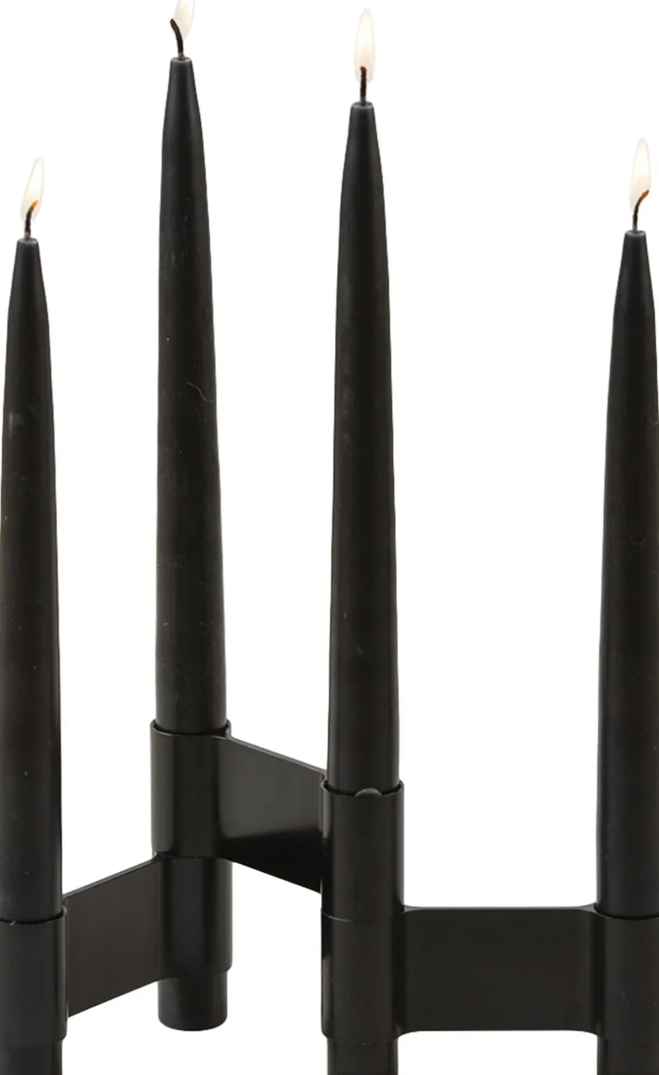 Adventsstager<Studio About LINK, CANDLE HOLDER, BLACK ANODIZED, 11060B