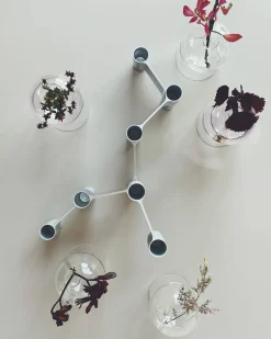 Adventsstager<Studio About LINK, CANDLE HOLDER, POLISHED ALUMINIUM, 11060P