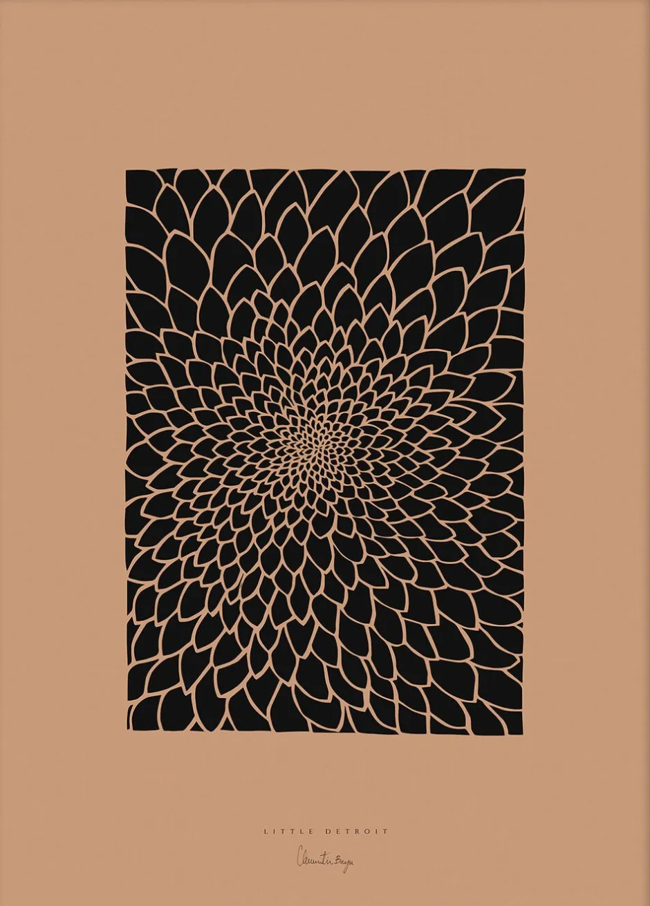 Plakater & Rammer<Poster & Frame Little Detroit - Flowercore no. 03