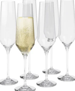 Glas<Eva Solo LN Vinglas Champagne 6 stk