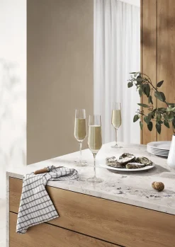Glas<Eva Solo LN Vinglas Champagne 6 stk