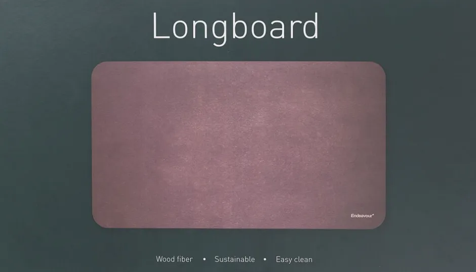 Køkkenartikler<Endeavour Long Board Wood Fiber Brun