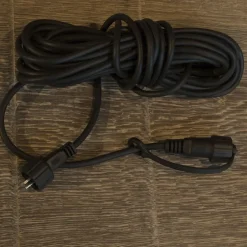 Lyskæder<Sirius Lucas extension cord, black