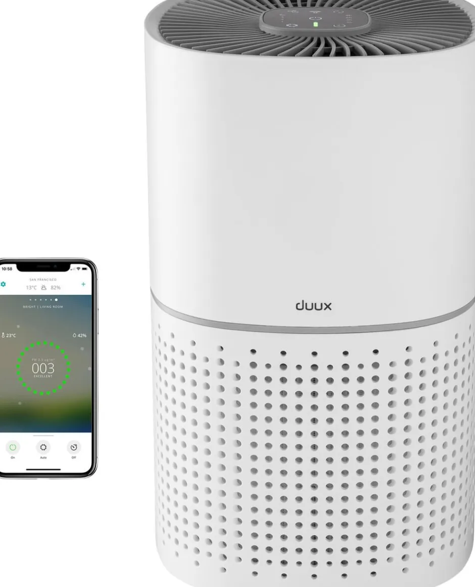 Elektronik<Duux Luftrenser Bright Smart Hvid