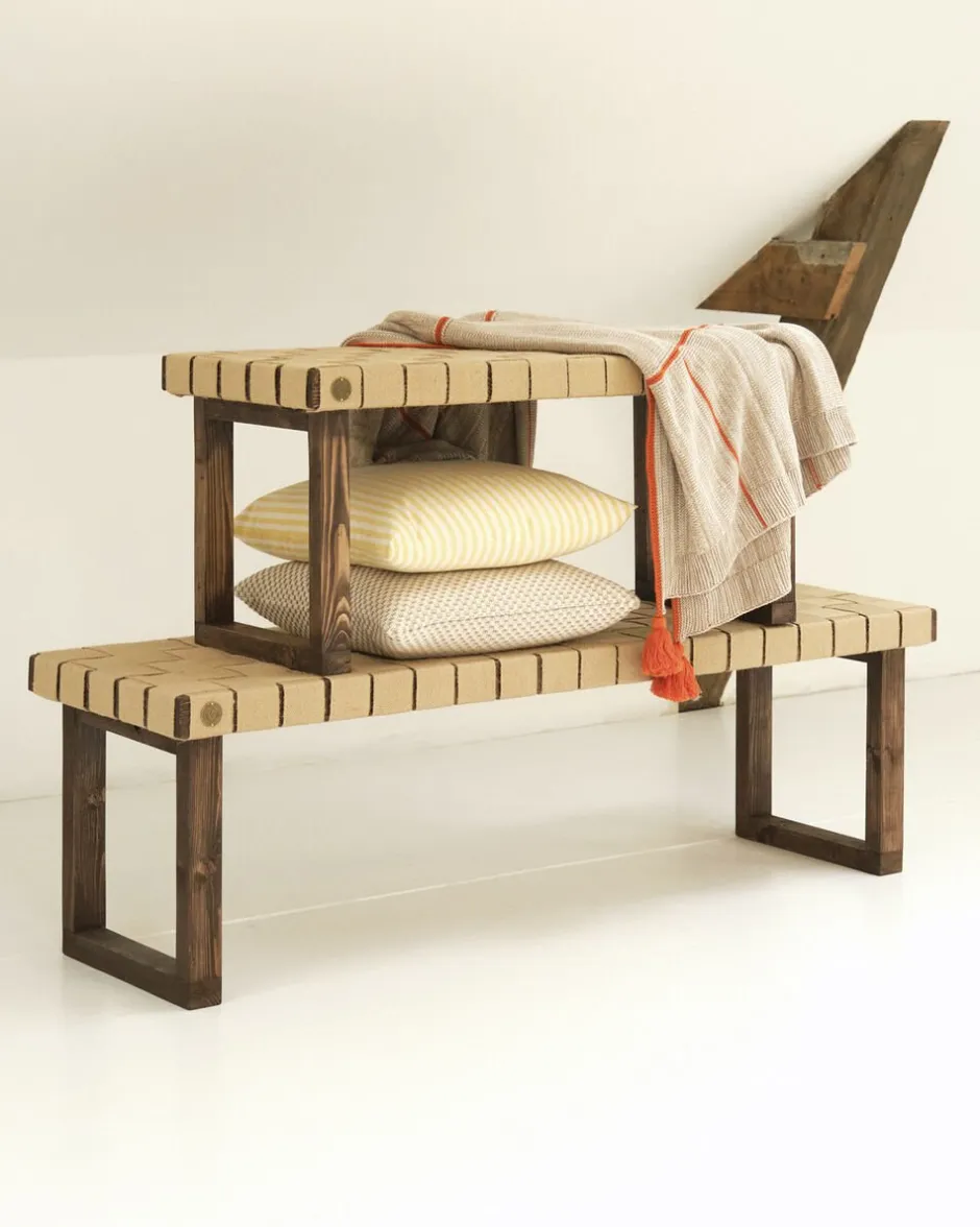 Møbler<WeCycle Furniture Luna Bænk Røget