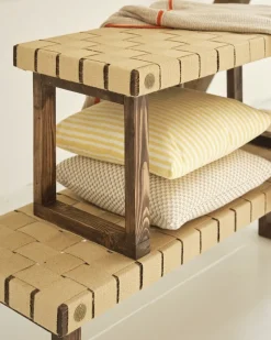 Møbler<WeCycle Furniture Luna Bænk R&oslash;get