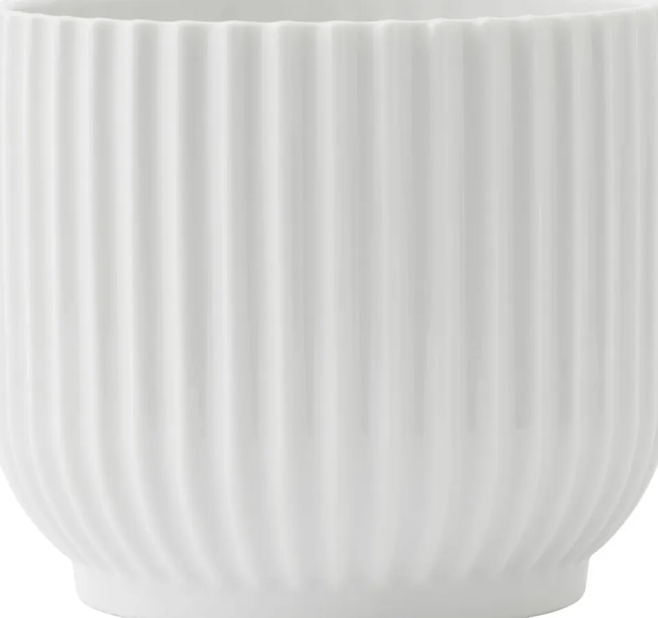 Vaser & Urtepotteskjulere<Lyngby Porcelæn Lyngby Urtepotteskjuler Hvid