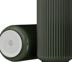 Vaser & Urtepotteskjulere<Lyngby Porcelæn Lyngby Vase H31 cm mørk grøn porcelæn