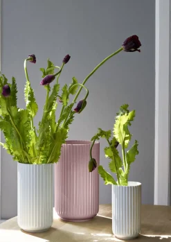 Vaser & Urtepotteskjulere<Lyngby Porcelæn Lyngby Vase H25 cm rosa porcelæn