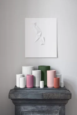 Vaser & Urtepotteskjulere<Lyngby Porcelæn Lyngby Vase H25 cm rosa porcelæn