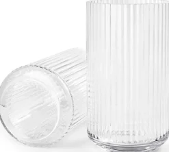 Vaser & Urtepotteskjulere<Lyngby Porcelæn Lyngbyvasen glas Klar