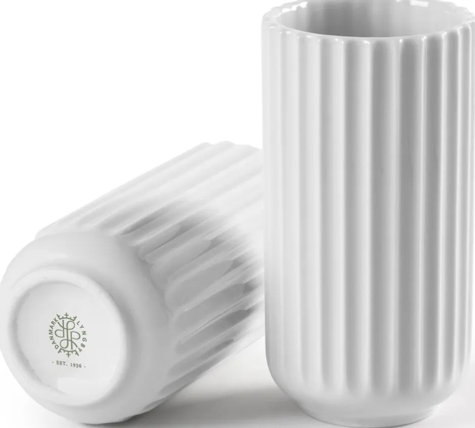 Vaser & Urtepotteskjulere<Lyngby Porcelæn Lyngbyvasen Hvid