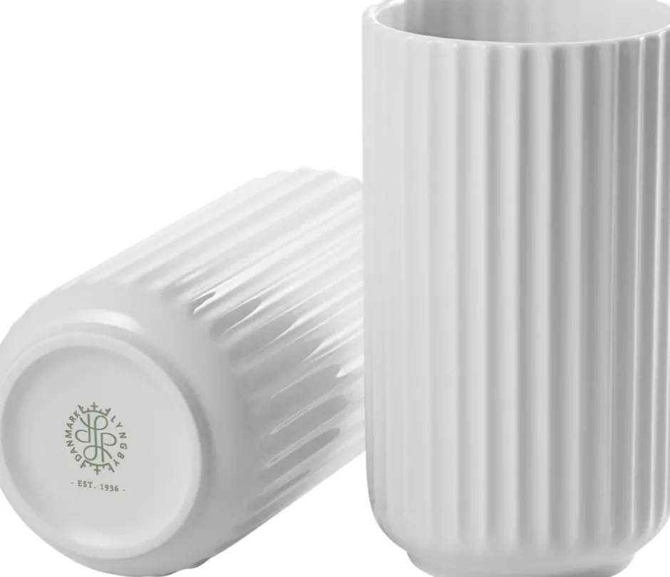 Vaser & Urtepotteskjulere<Lyngby Porcelæn Lyngbyvasen Hvid