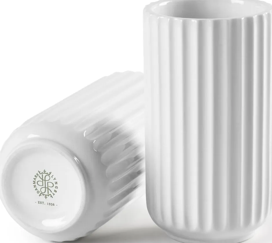 Vaser & Urtepotteskjulere<Lyngby Porcelæn Lyngbyvasen Hvid