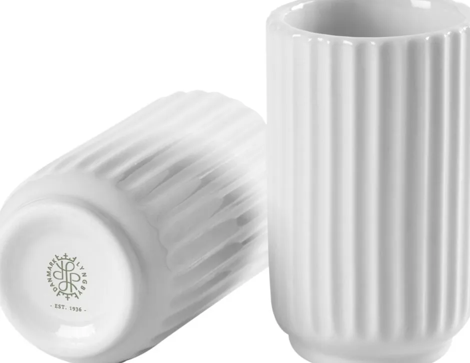 Vaser & Urtepotteskjulere<Lyngby Porcelæn Lyngbyvasen Hvid