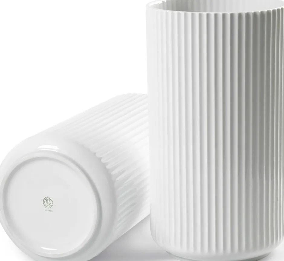 Vaser & Urtepotteskjulere<Lyngby Porcelæn Lyngbyvasen Hvid