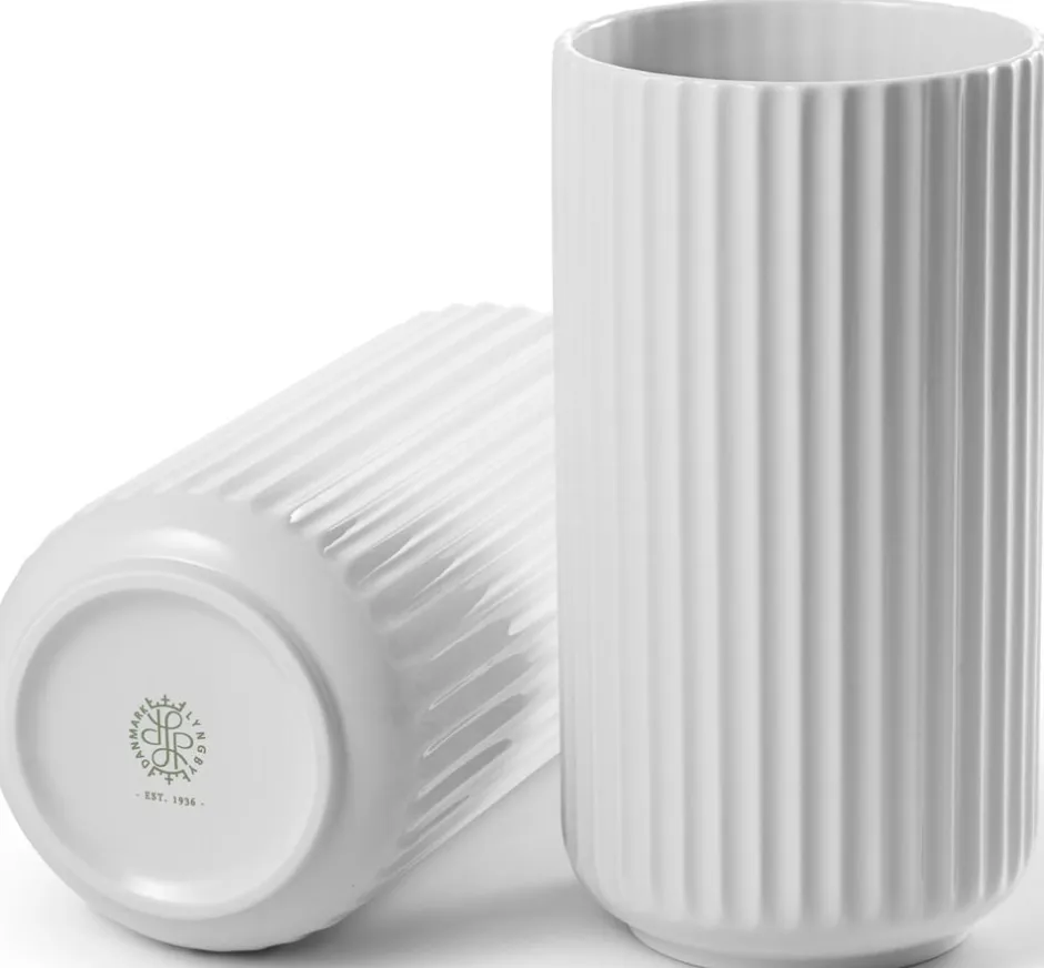 Vaser & Urtepotteskjulere<Lyngby Porcelæn Lyngbyvasen Hvid