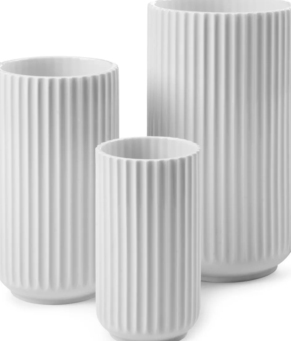 Vaser & Urtepotteskjulere<Lyngby Porcelæn Lyngbyvasen Hvid