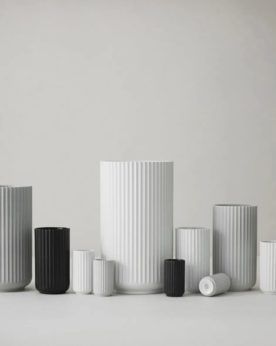 Vaser & Urtepotteskjulere<Lyngby Porcelæn Lyngbyvasen Sort