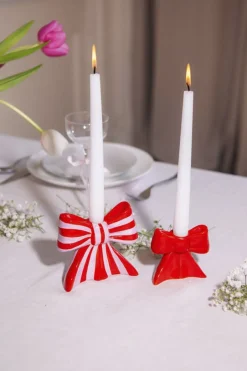 Lys & Lysestager|Julepynt<Doiy Lysestage - Bow – Large