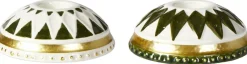 Lys & Lysestager<Speedtsberg Lysestage m/harlekin 2ass D8x3 keramik