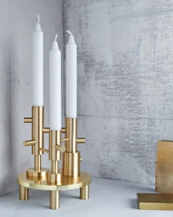 Lys & Lysestager<Fritz Hansen Lysestage Triple Large