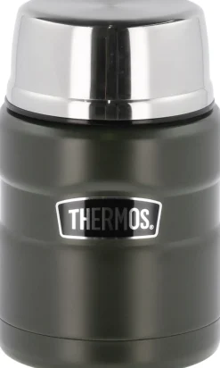 Opbevaring<Thermos Madtermoflaske Stainless King 470 ml Army