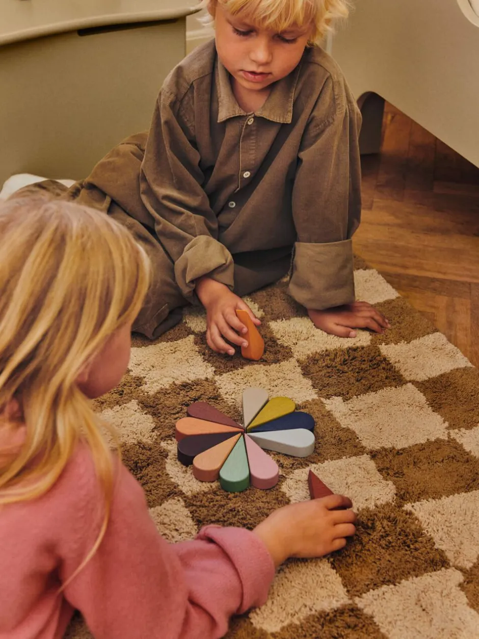 Gulvtæpper<Ferm Living Mara Washable Rug - Tan/Warm Sand