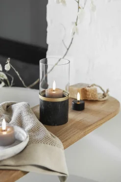 Lanterner<Uyuni Marble lantern, Galaxy black, 8x17,1 cm