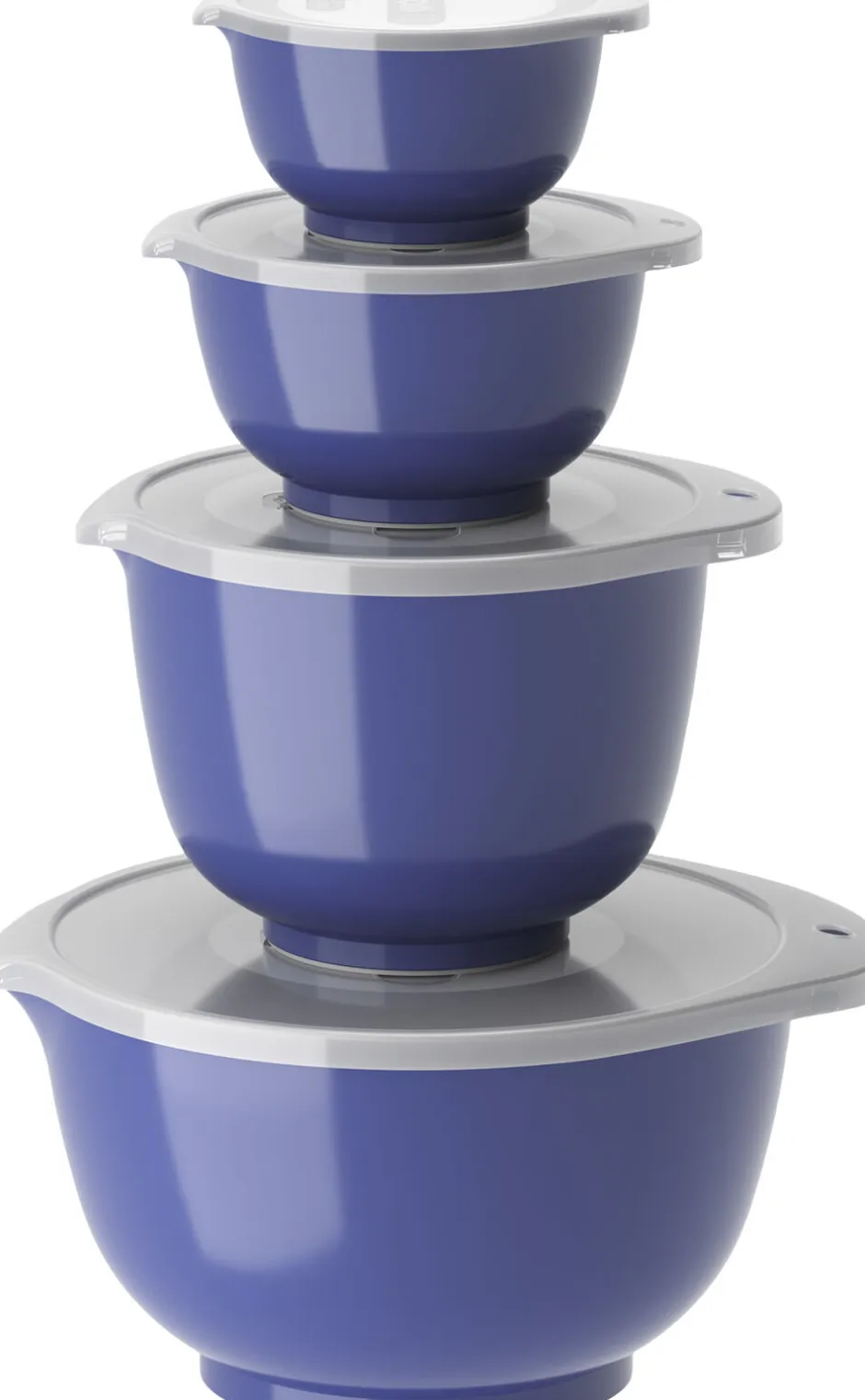 Bageartikler<Rosti Margrethe-sæt 8 dele 0,25 + 0,5 + 1,5 + 3L Electric blue