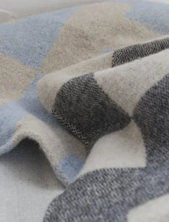 Plaider<Mette Ditmer Maze Throw Blue