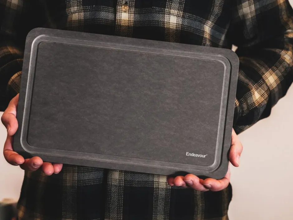 Køkkenartikler<Endeavour Medium Board Groove Grey