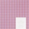 Kontorartikler<Notem Medium notesbog, Rosa med tern