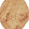 Ure & Vejrstationer<Ferm Living Melt Wall Clock - Natural Burl