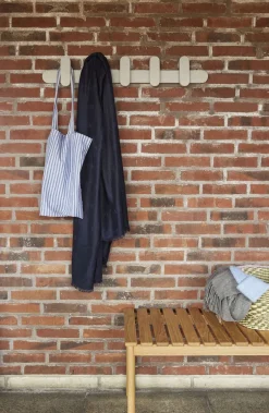 Knager & Knagerækker<Hübsch Merry Coatrack Light Grey