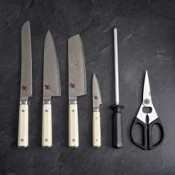 Køkkenknive & Sakse<MIYABI Mikoto Nakiri 180 Glatslebet