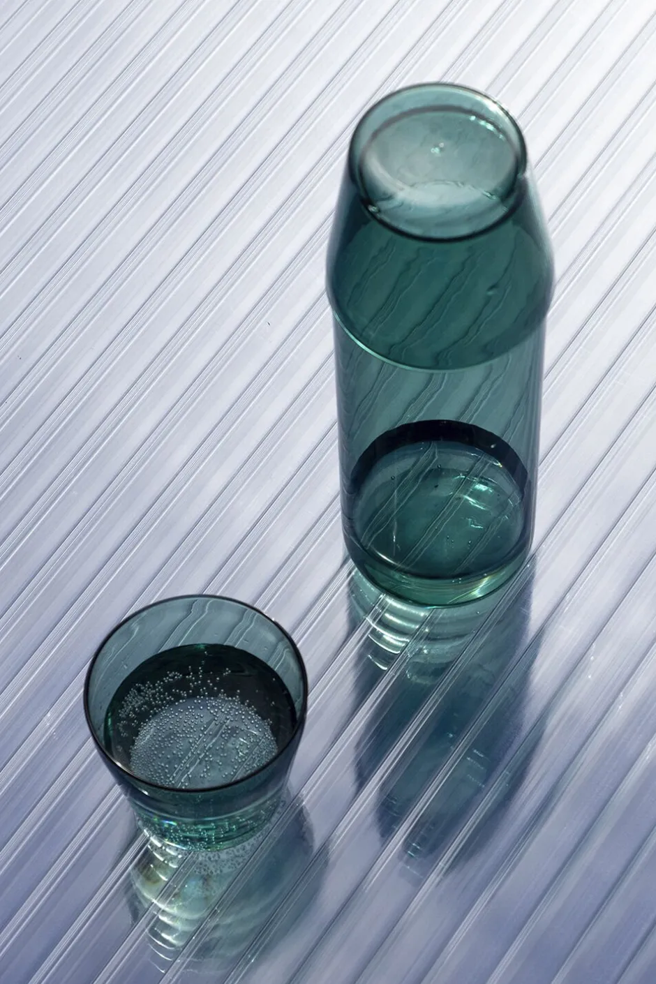 Karafler & Kander<NINE Milk Carafe Aqua