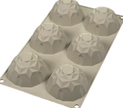 Bageartikler<Silikomart MINI. GEMMA 3D. SILIC.ø68. H42
