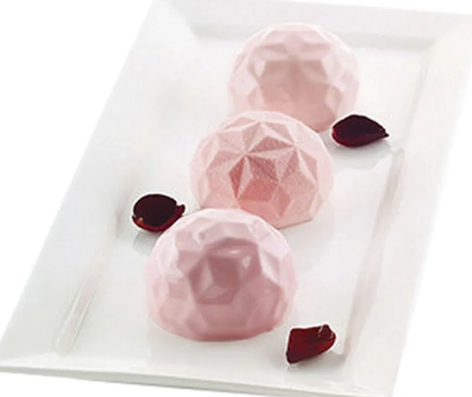 Bageartikler<Silikomart MINI. GEMMA 3D. SILIC.ø68. H42