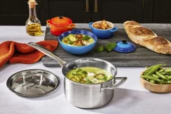 Gryder & Pander<Le Creuset Mini gryde 10 cm Azure Blue